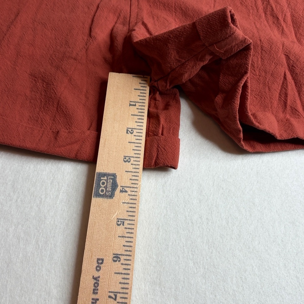 Burnt Orange Overalls Rompers XXL - Picture 5 of 9